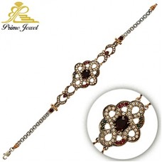 Gümüş Otantik Taşlı Biezik /Bileklik